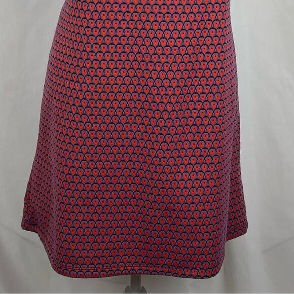 Zara Red Black Print Vacation Cruise Relaxed Fit Tank Dress NWT Size L - Picture 7 of 13